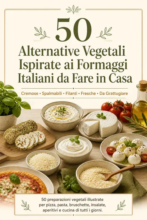 Copertina del ricettario 50 Alternative Vegetali