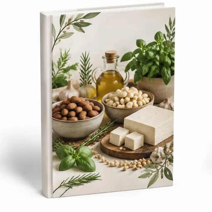 Copertina illustrativa del bonus 1: Guida agli Ingredienti & alle Sostituzioni Vegetali