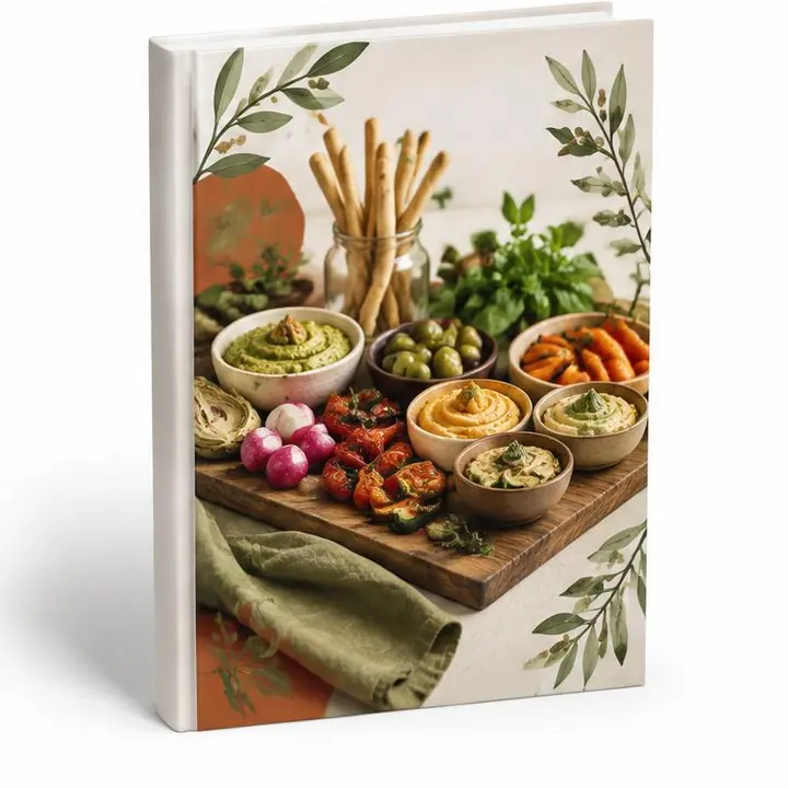 Copertina illustrativa del bonus 4: Taglieri & Aperitivi Vegetali – Guida Visiva
